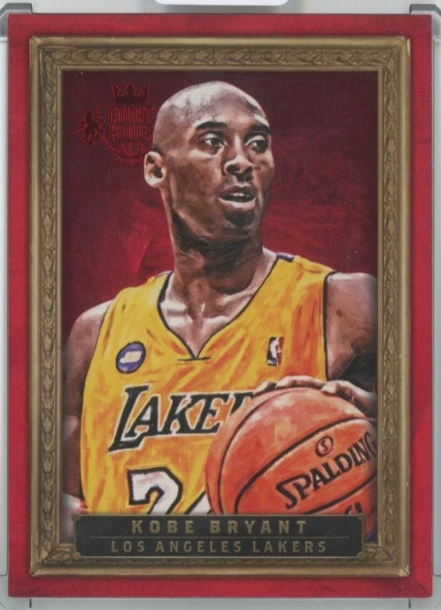 2013-14 Panini Court Kings Basketball Kobe Bryant /25 Portraits Red Frame SP