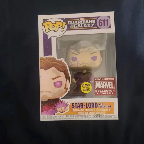 Funko Pop! Vinyl: Marvel Star-Lord with Power Stone