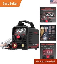 110V Mini Stick Welder with Intelligent LED Display - Lightweight & Safe