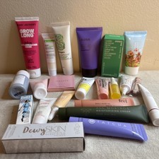 Lot of 22 variety brands Travel Size Cream, Lotion, hair, face, skin, makeup