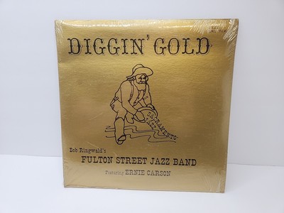 Diggin' Gold LP Bob Ringwald's Fulton Street Jazz Band Feat. Ernie Carson | NOS