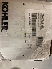 Kohler T14429-4-BL Purist Lever Handles for Tub Faucet, Deck/Wall Mounted, Black