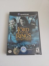 Lord of the Rings: The Two Towers Nintendo GameCube Game+Case+Booklet Tested