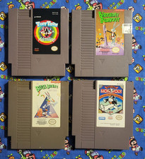 Nintendo Nes Game Lot, Tiny Toons With Manual, Bugs Bunny And More. Ends Soon!