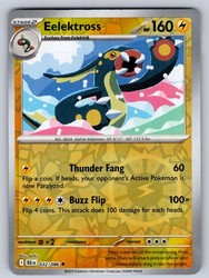 Eelektross 032/086 Scarlet & Violet: Black Bolt Reverse Holo