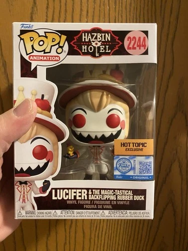 Funko Pop! Animation Hazbin Hotel: Lucifer Hot Topic Exclusive In Hand