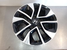 Rim Wheel 16x6-12 Alloy 10 Curved Spoke Ex Sedan Fits 13-15 Civic 436438