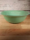 Jane Ray Jadite Fire King Oven Ware Vegetable dish 8.25