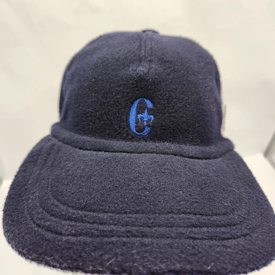 Conte of Florence Men’s Cap Flat Hat Earflaps Newsboy Classic Blue Made In Italy - Image 3 of 4