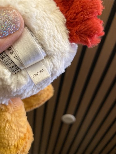 Jellycat Medium 12" Bashful Chicken White Plush Stuffed Animal Retired - Picture 9 of 11