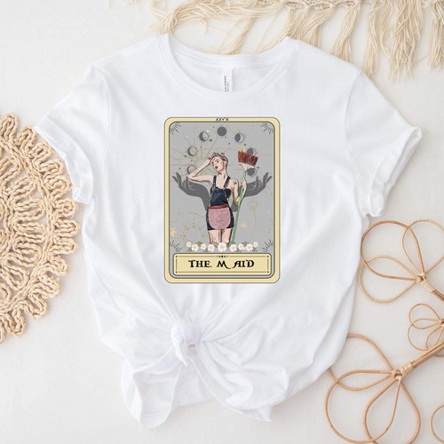 The Maid Tarot Shirt, Cleaning Lady - Picture 3 of 16
