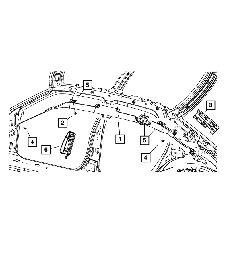 Mopar genuino - Pin de empuje 06030441 6030441 Foto 4 de 4
