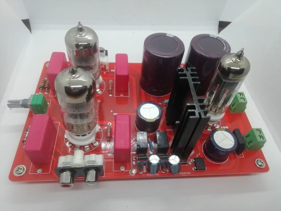 Modulo preamplificatore valvolare stereo HI-FI Classe A trasformatore compreso - Immagine 2 di 4