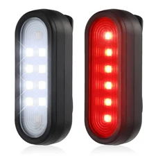 Running Safety Lights Clip On Rechargeable Hands Free 2 Pc Night Walking Camping