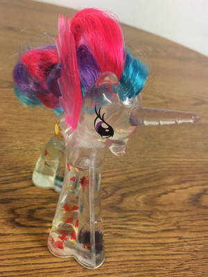 My Little Pony G4 Princess Celestia Rainbow Shimmer Water Cuties Brushable MLP