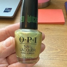 OPI Wicked Collection Nail Lacquer OZ-Mazing HRR04 Shimmer Green 0.5oz NEW