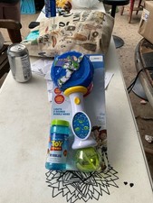 Disney Pixar Toy Story Buzz Lightyear Lights  Sounds Bubble Wand
