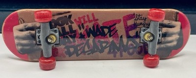 Vintage Tech Deck DGK Wade Desarmo Graffiti Tag Font Graphic 96mm ~Used