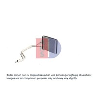 WäRmetauscher Innenraumheizung AKS Dasis 099021N FüR Ford Fiesta VI