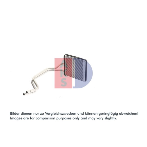 WäRmetauscher Innenraumheizung AKS Dasis 099021N FüR Ford Fiesta VI-image
