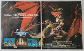 Phantasy Star Online Magazine Print Ad/Poster 6 pages Sega Dreamcast