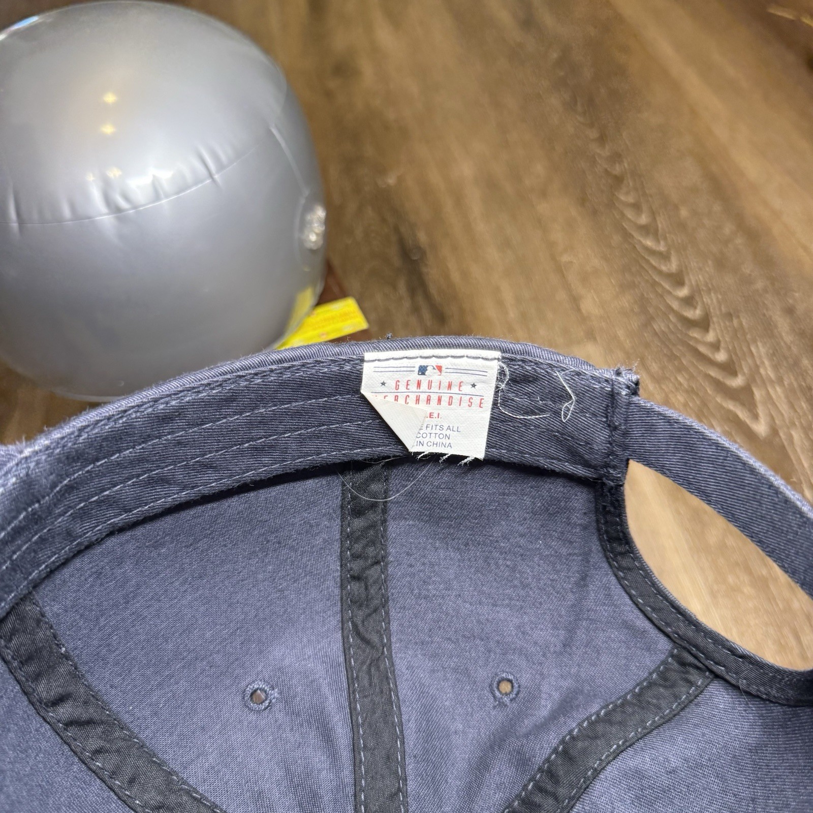 Vintage Boston Red Sox Hat Navy Red 90s Twins Enterprise Faded Baseball Strap