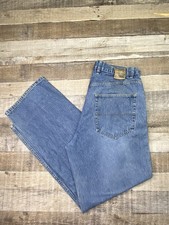 VTG Phat Farm Jeans Mens 36x32 Light Blue Denim Hip Hop Baggy Wide Skater Y2K