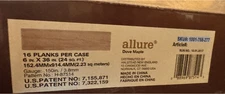 Allure Dove Maple Flooring - 10 Cases