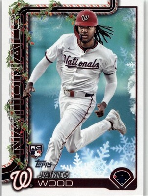 2025 Topps Holiday #H94 James Wood