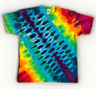 Vintage Anvil T-Shirt Men's XL Pre-Shrunk Tie Dye Single Stitch Made in USA