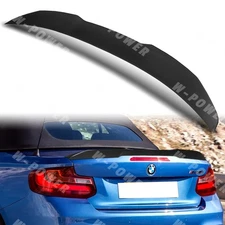 Primer Black For 2015-2021 BMW F23 2-Series Convertible W-Power Trunk Spoiler