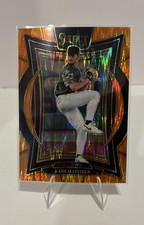 2025 Panini Select - Concourse Kash Mayfield #95 Orange Flash Prizm (RC)
