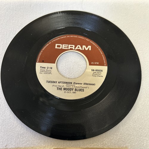 The Moody Blues – Tuesday Afternoon, Another Morning – Deram – 5N-85028 45RPM - Picture 4 of 4