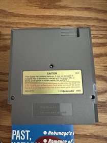 KOEI Genghis Khan Nintendo NES w/ Box & Manual NTSC-U/C 1989 Strategy