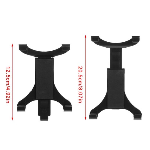 Car Headrest Mount, Angle Adjustable Headrest Tablet Holder for 7" to 11" Device - Picture 4 of 8