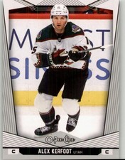 2024-25 O-Pee-Chee Alex Kerfoot #370 Utah Hockey Club