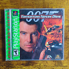 007 Tomorrow Never Dies PS1 PlayStation Greatest Hits James Bond CIB Complete