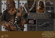 Hot Toys MMS 262 Star Wars Chewbacca 1 6 1 6 Figure NEW In Shipper Star Wars