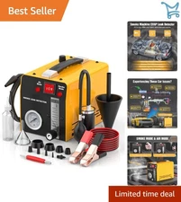 Automotive Smoke Machine Leak Detector with Air Pump Pressure Gauge for Cars