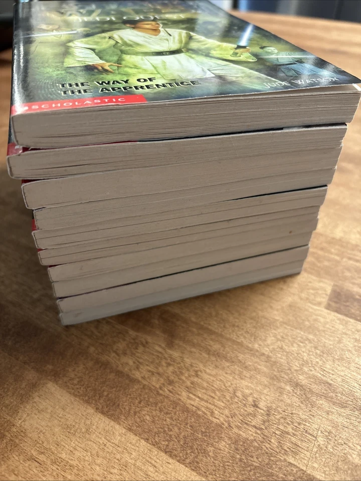 Star Wars Jedi Quest Books Complete Set Series 1-10 (2002-2004) Jude Watson Lot Foto 4 de 4