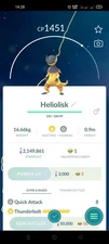 Heliolisk ( Helioptile Evolution )  Pokémon Tr@de GO