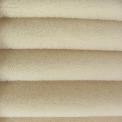 1/6 yd ALP7S White INTERCAL 3/8''+ Dense German Alpaca Blend Plush Fabric Fur