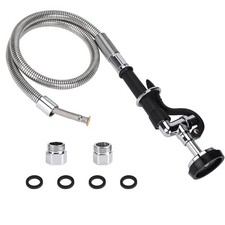 Spray Valve with Pre-rinse Hose 38  Flexible Stainless Steel Hose with Pre Ri...
