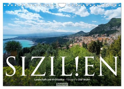 Sizilien   Landschaft und Architektur (Wandkalender 2027 DIN A4 quer), CALVENDO 