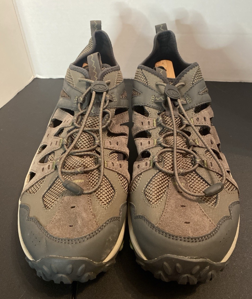 MERRELL Accentor 3 sandali uomo taglia 14 scarpe pizzo pull string stile J135179