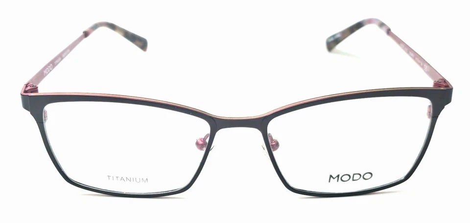 MODO 4222 CIRUELA ESTRECHA MUJER NUEVO AUTÉNTICO BORDE COMPLETO MONTURAS DE GAFAS 51-16-138 Foto 3 de 4