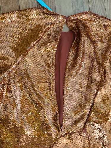 ASOS EDITION Sequin Asymmetric Midi Dress - Picture 14 of 14