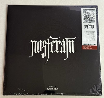Nosferatu Soundtrack 2LP OXBLOOD RED Sacred Bones VINYL W/HYPE STICKER Rare OOP!