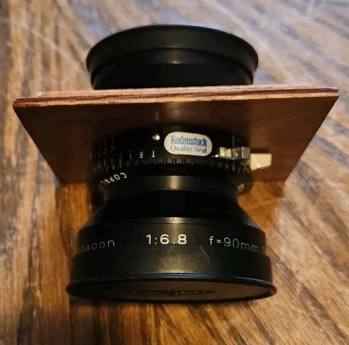 Rodenstock f=90mm MC 6.8 Grandagon Lens On Board