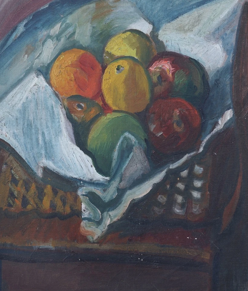 Stilleben mit Äpfeln Expressionist expressiver Realismus - Bild 3 von 4